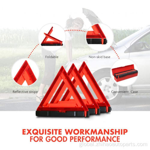 Safety Warning Triangle Kit DOT Approved reflective warning triangle Factory